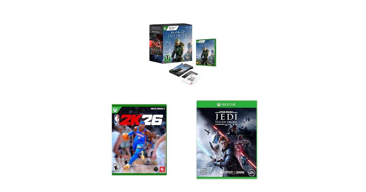 Halo, NBA e Star Wars: uma seleção de jogos para Xbox em promoção na Amazon